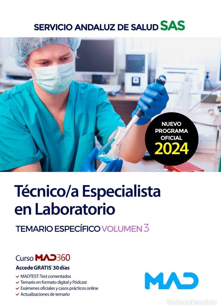 Livres: TECNICO/A ESPECIALISTA LABORATORIO TEMARIO 3 SERVICIO ANDAL - AA.VV