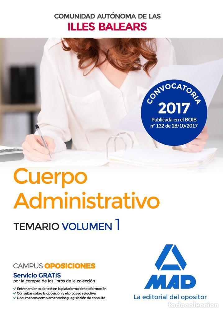 Libri: CUERPO ADMINISTRATIVO DE LA DE LA COMUNIDAD AUTONOMA DE LAS - NO DISPONIBLE