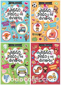 Libros: JUEGO PINTO Y ME DIVIERTO - AA.VV