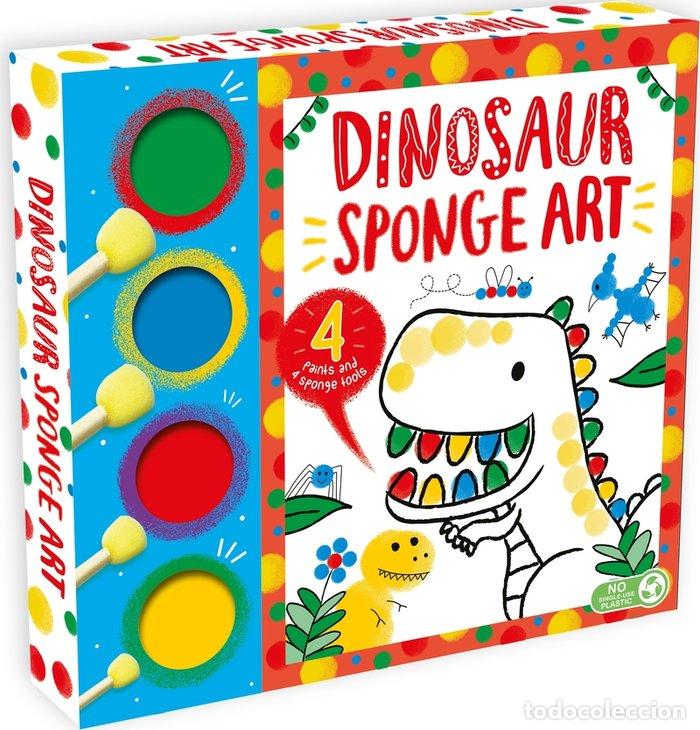 Libri: DINOSAUR SPONGE ART - IGLOOBOOKS