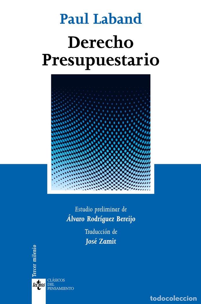 Livros: DERECHO PRESUPUESTARIO - LABAND, PAUL
