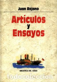 Livres: ARTICULOS Y ENSAYOS - REJANO, JUAN