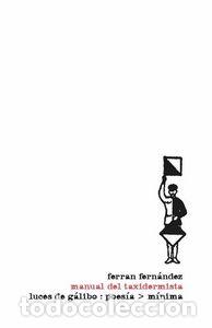 books: MANUAL DEL TAXIDERMISTA - FERNANDEZ, FERRAN