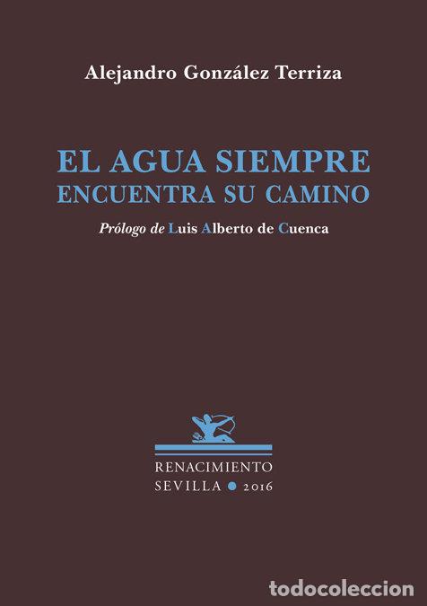 books: AGUA SIEMPRE ENCUENTRA SU CAMINO,EL - GONZALEZ TERRIZA, ALEJANDRO