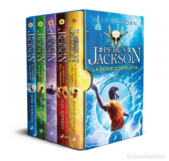 B&uuml;cher: ESTUCHE PERCY JACKSON SERIE COMPLETA - RIORDAN, RICK