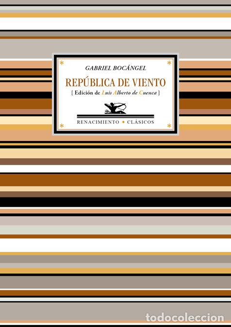 Livres: REPUBLICA DE VIENTO - BOCANGEL, GABRIEL