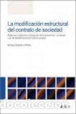 Livres: LA MODIFICACION ESTRUCTURAL DEL CONTRATO DE SOCIEDAD - SANJUAN, ENRIQUE
