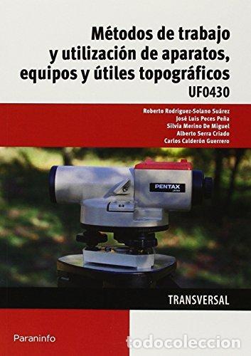 Livros: METODOS DE TRABAJO Y UTILIZACION DE APARATOS EQUIPOS Y UTIL - RODRIGUEZ SOLANO, ROBERTO