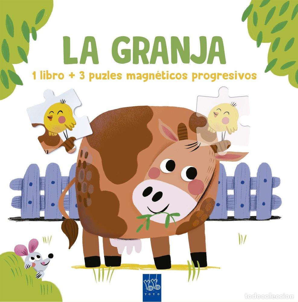 Livres: LEE Y JUEGA CON PUZLES MAGNETICOS LA GRANJA - YOYO
