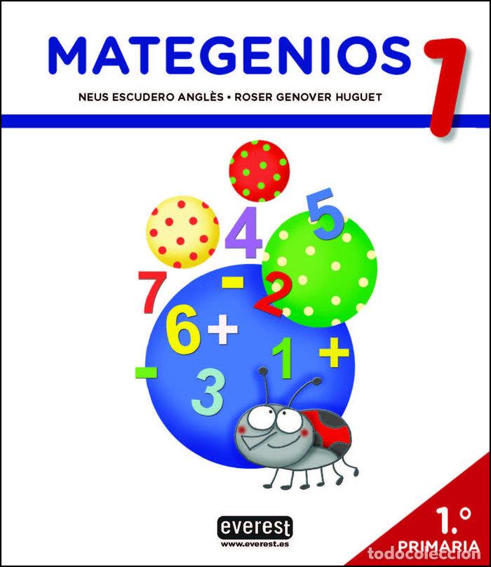 Livros: MATEGENIOS 1 - ESCUDERO ANGL&Ocirc;S, NEUS