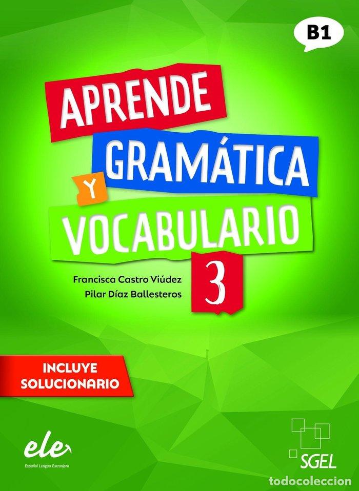 Livros: APRENDE GRAMATICA Y VOCABULARIO 3 B1 - AA.VV