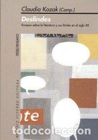 Libri: DESLINDES - CLAUDIA KOZAK (COMP.)