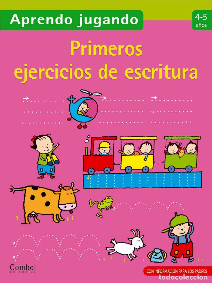 Livres: PRIMEROS EJERCICIOS DE ESCRITURA 4-5 A&Ntilde;OS - AA.VV