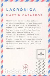 Livros: LACRONICA - CAPARROS, MARTIN