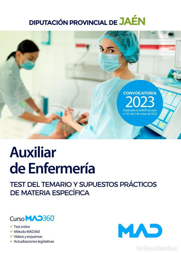 Livros: AUXILIAR ENFERMERIA DIPUTACION JAEN TEST DEL TE - 7 EDITORES