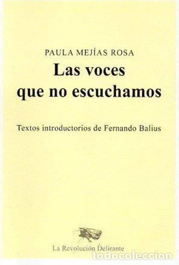 Libros: LAS VOCES QUE NO ESCUCHAMOS - MEJIAS ROSA, PAULA