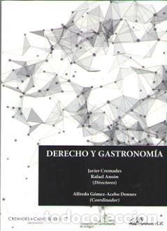 books: DERECHO Y GASTRONOMIA - .