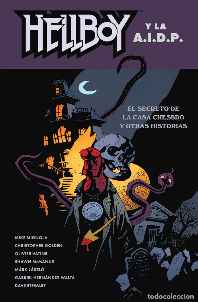Libri: HELLBOY 29 HELLBOY Y LA AIDP EL SECRETO DE LA CASA CHESBR - MIGNOLA