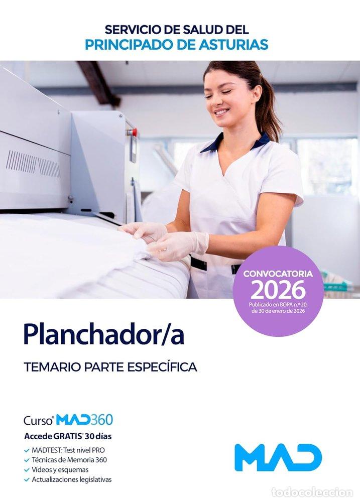 B&uuml;cher: PLANCHADOR/A TEMARIO PARTE ESPECIFICA SERVICIO PRINCIPADO AS - AA.VV