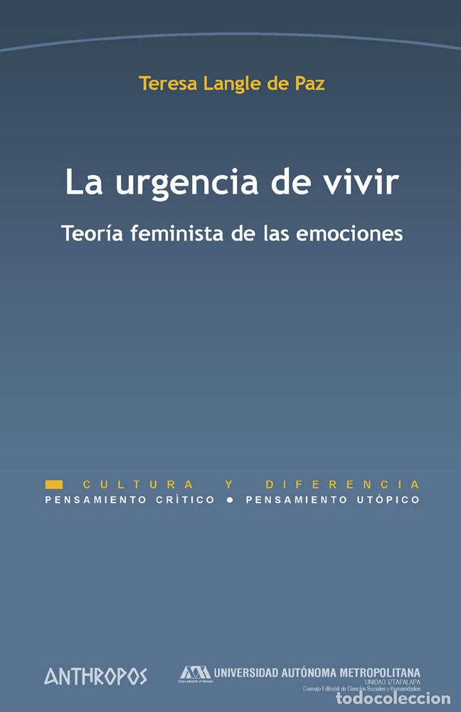 Libros: URGENCIA DE VIVIR,LA - LANGLE DE PAZ, TERESA
