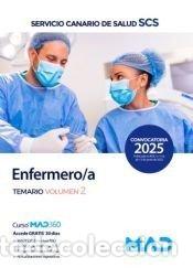 Livros: ENFERMERA/O TEMARIO 2 SERVICIO CANARIO SALUD - AA.VV