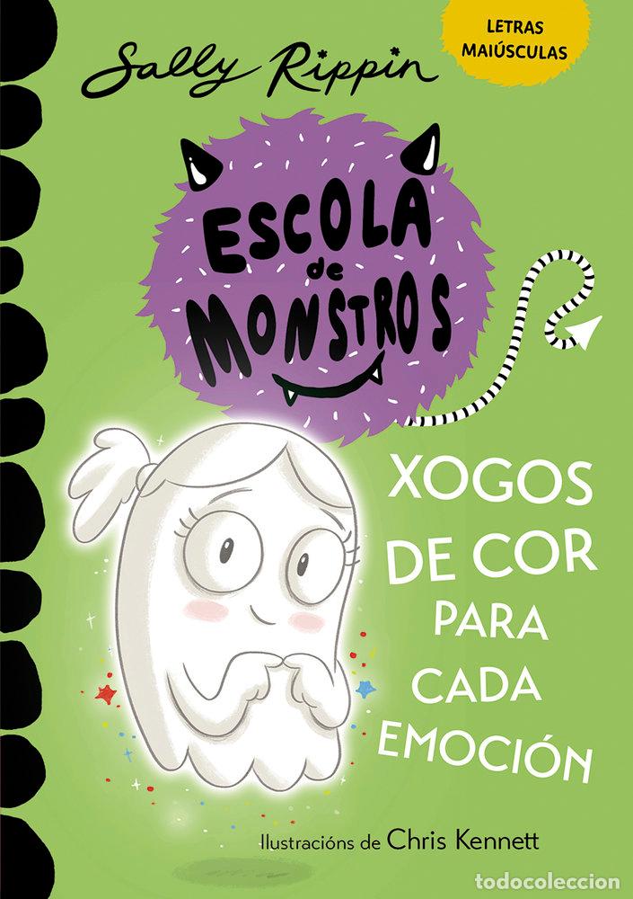Libri: APRENDE A LER NA ESCOLA DE MONSTROS 7 XOGOS DE COR PARA CA - RIPPIN, SALLY