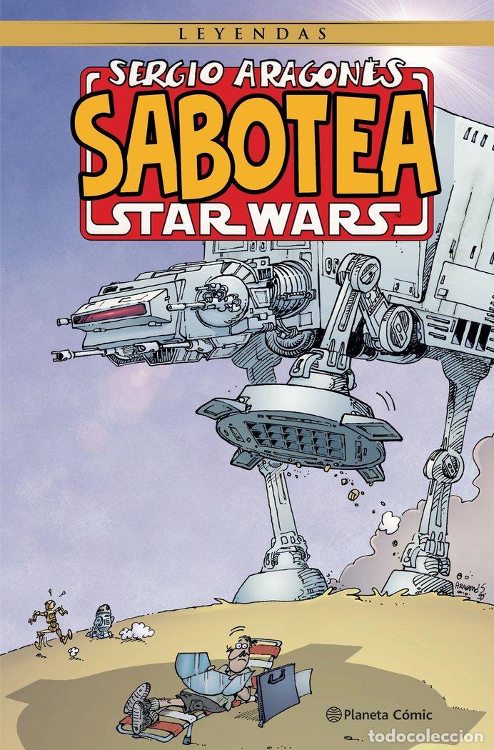 books: SERGIO ARAGONES SABOTEA STAR WARS - ARAGONES, SERGIO