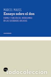 B&uuml;cher: ENSAYO SOBRE EL DON - MAUSS, MARCEL