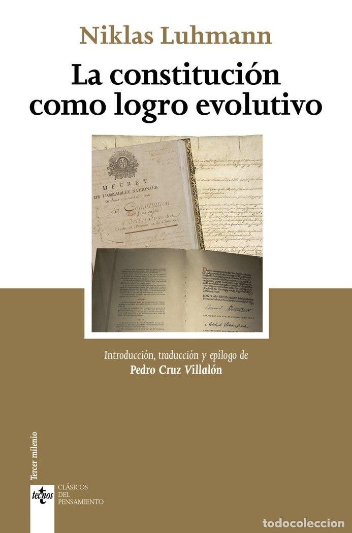 Libros: LA CONSTITUCION COMO LOGRO EVOLUTIVO - LUHMANN, NIKLAS