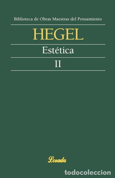 Libros: ESTETICA II - HEGEL.