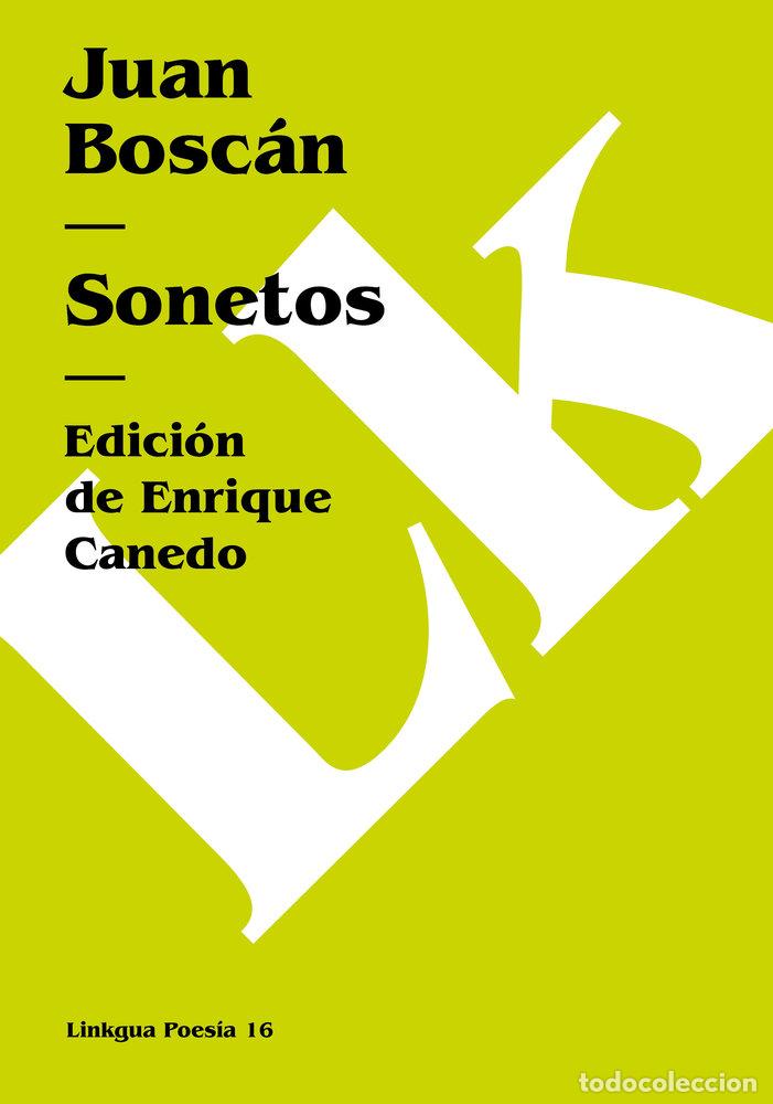 books: SONETOS - JUAN BOSC&Aacute;N