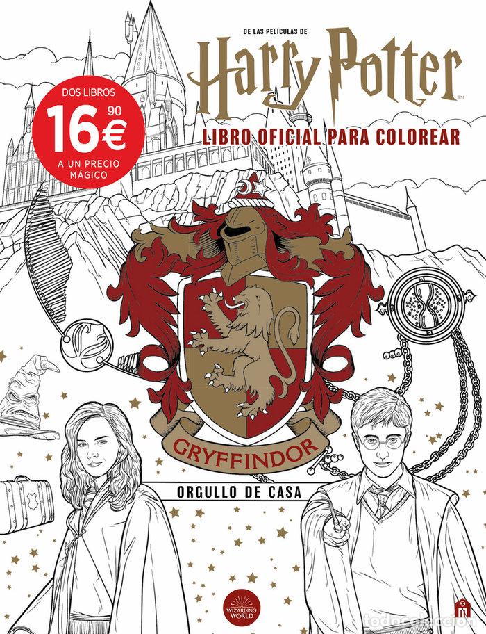 books: PACK CASAS DE HOGWARTS PARA COLOREAR - POTTER, HARRY
