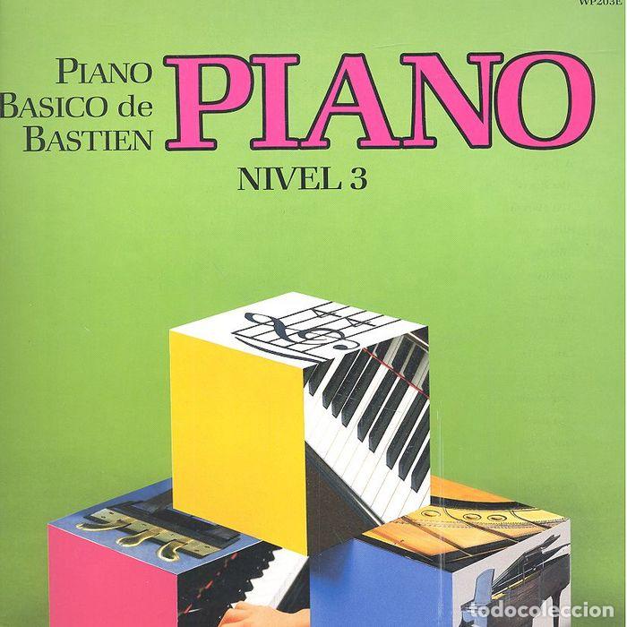 Libros: PIANO BASICO 3 - BASTIEN JAMES
