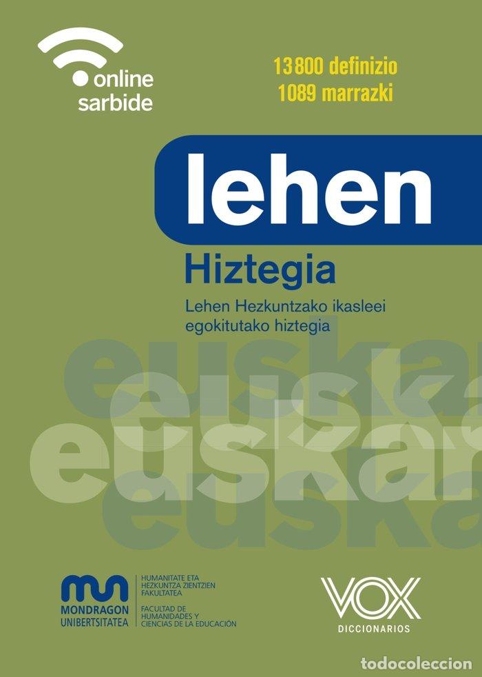 Libros: LEHEN HIZTEGIA - VOX EDITORIAL