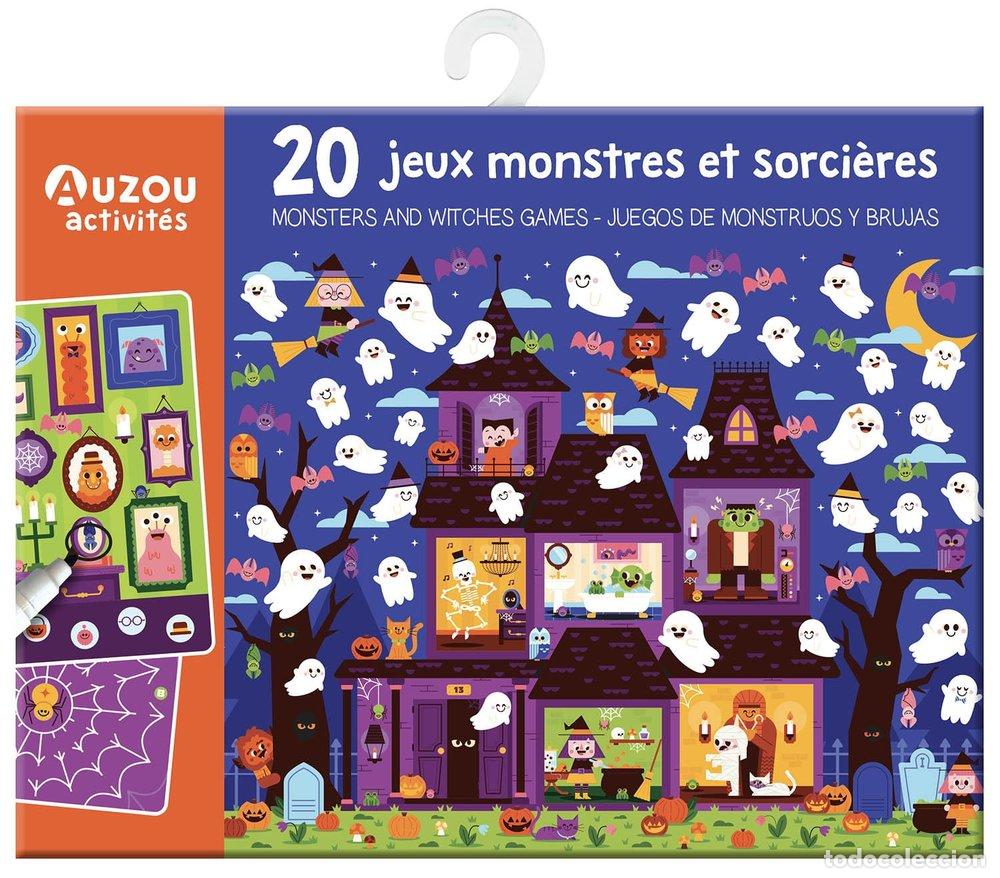 Libros: 20 JUEGOS DE MONSTRUOS Y BRUJAS - AA.VV.