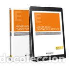Libros: ANDRES BELLO PASION POR EL DERECHO - RAFAEL BERNAD MAINAR
