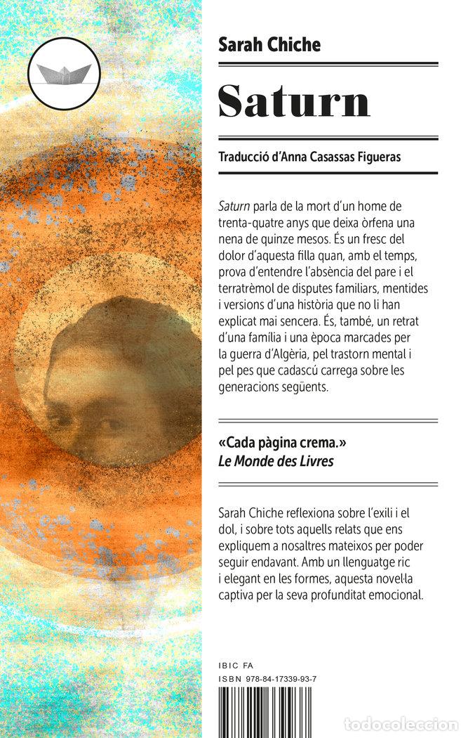 Livres: SATURN - CHICHE, SARAH