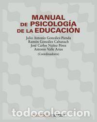 Libri: MANUAL DE PSICOLOGIA DE LA EDUCACION - GONZALEZ-PIENDA, JULIO ANTONIO