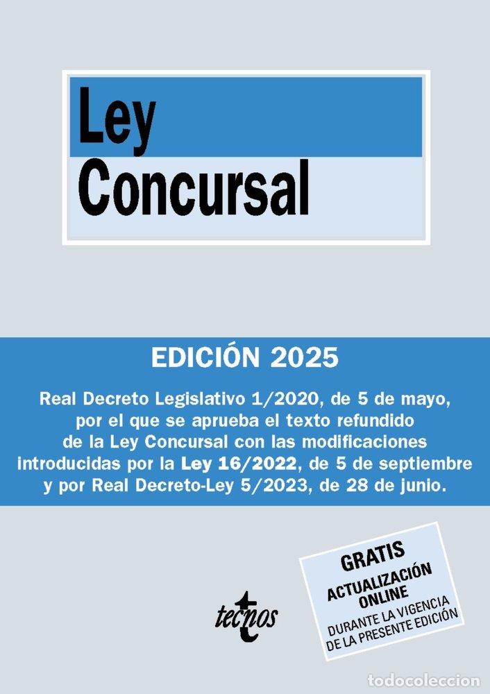 Libri: LEY CONCURSAL - EDITORIAL TECNOS