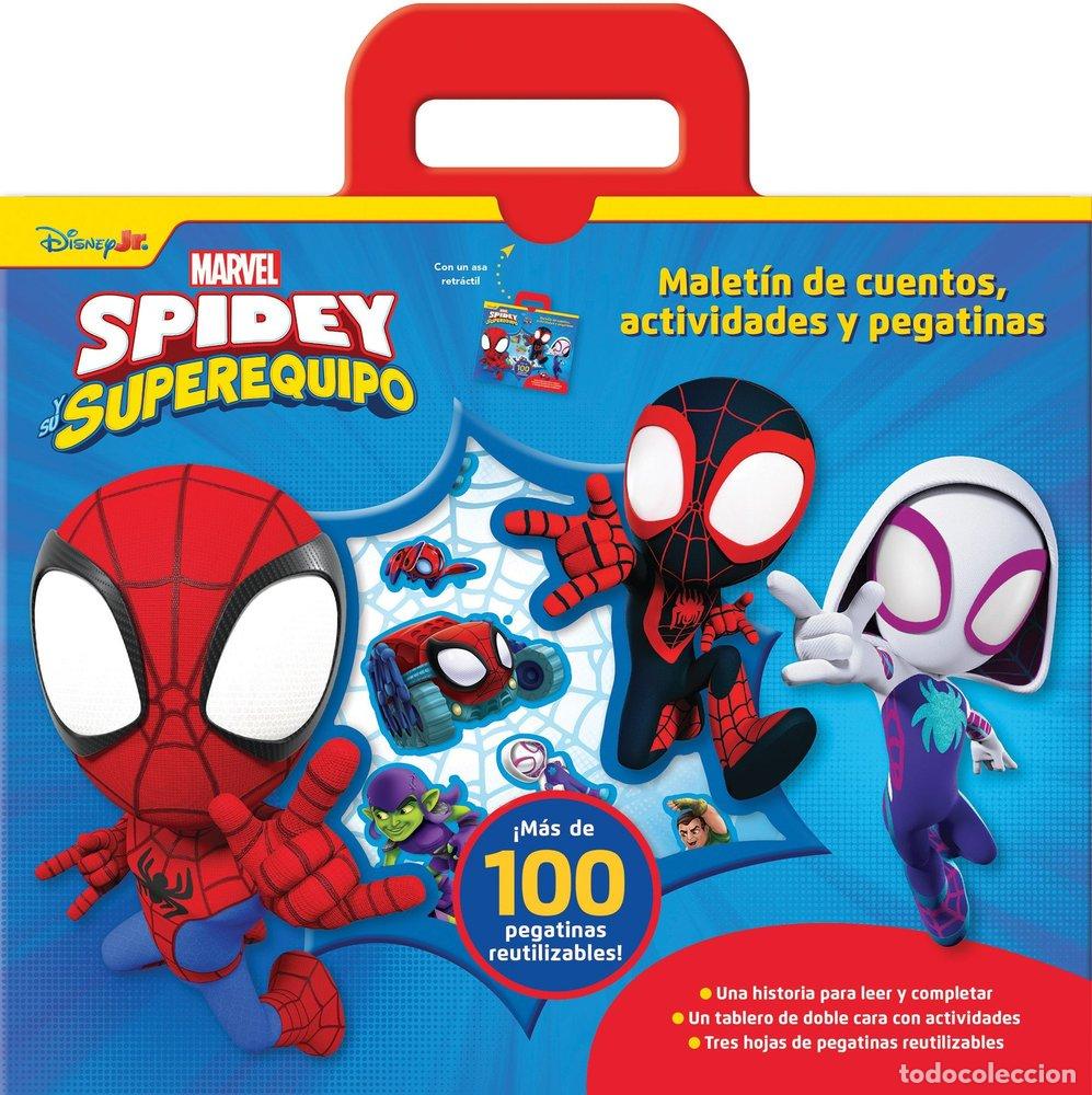 Libri: SPIDEY Y SU SUPEREQUIPO MALETIN DE CUENTOS ACTIVIDADES Y PE - MARVEL