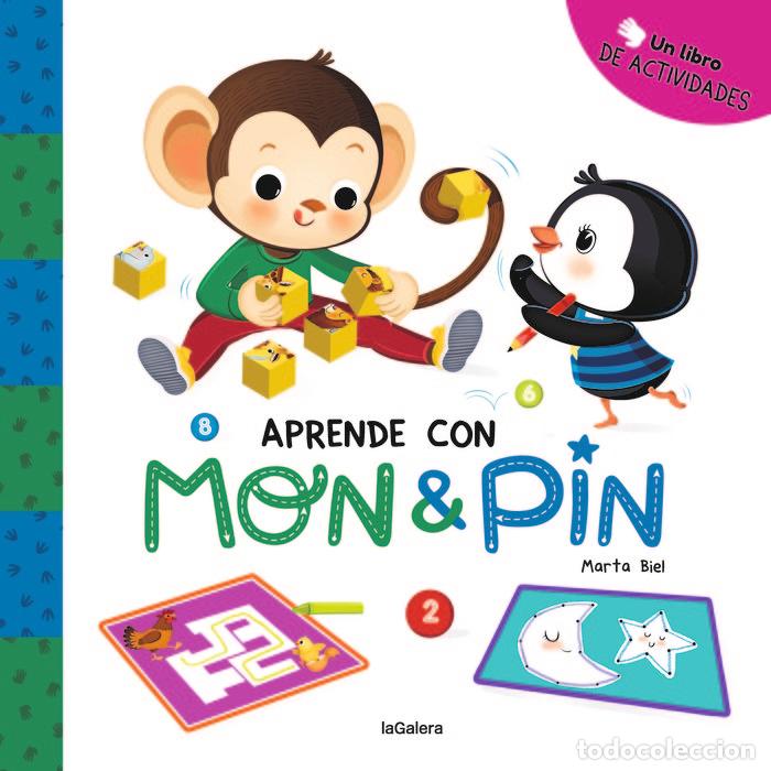 Libros: MON & PIN ACTIVIDADES 2 APRENDE - MARTA BIEL