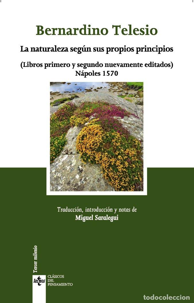Libros: NATURALEZA SEGUN SUS PROPIOS PRINCIPIOS,LA - TELESIO, BERNARDINO