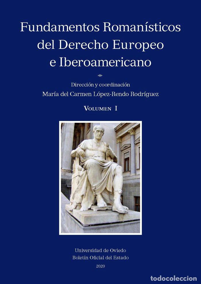 books: FUNDAMENTOS ROMANISTICOS DEL DERECHO EUROPEO E IBEROAMERICAN - AA.VV.