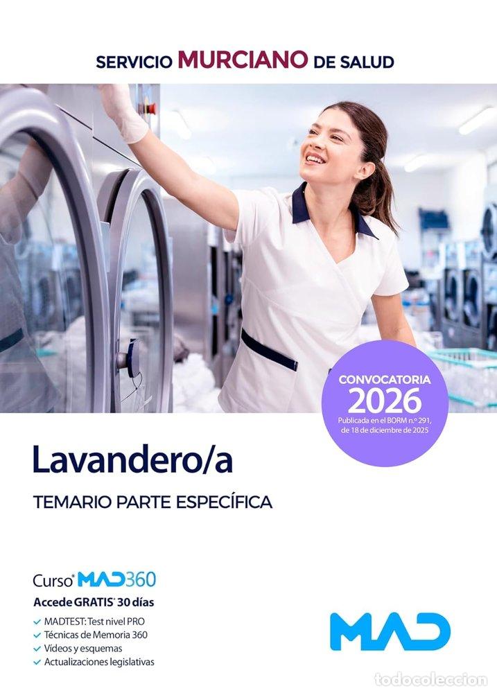 B&uuml;cher: LAVANDERA TEMARIO PARTE ESPECIFICA SERVICIO MURCIANO SALUD S - AA.VV