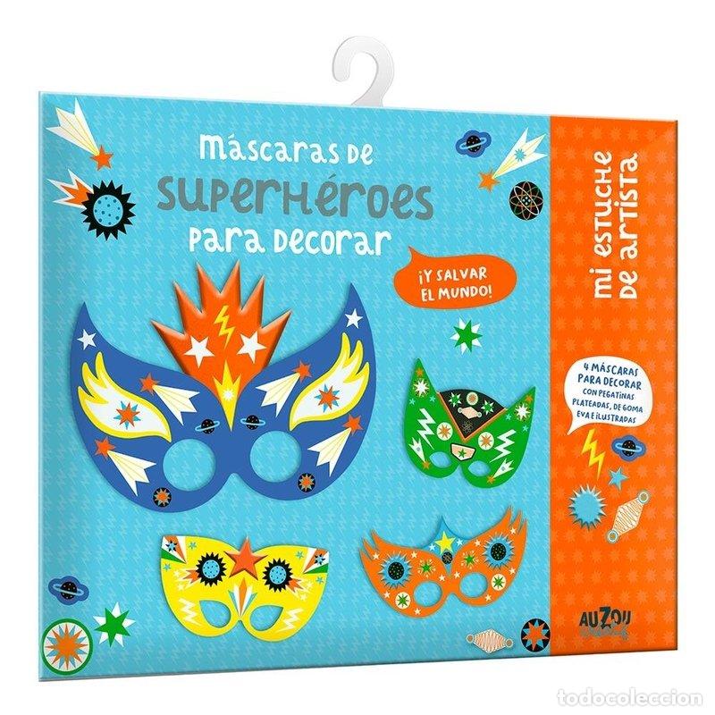Libros: ESTUCHE MASCARAS SUPERHEROES DEC - AA.VV