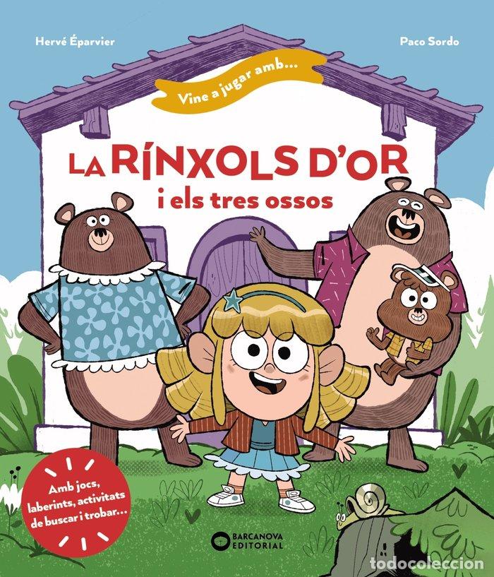 Libros: VINE A JUGAR AMB LA RINXOLS DOR I ELS TRES OSSOS - EPARVIER, HERVE