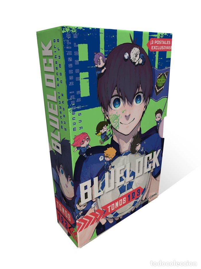 Libros: SHONEN STARTER SET BLUE LOCK 1 2 3 - KANESHIRO, MUNEYUKI