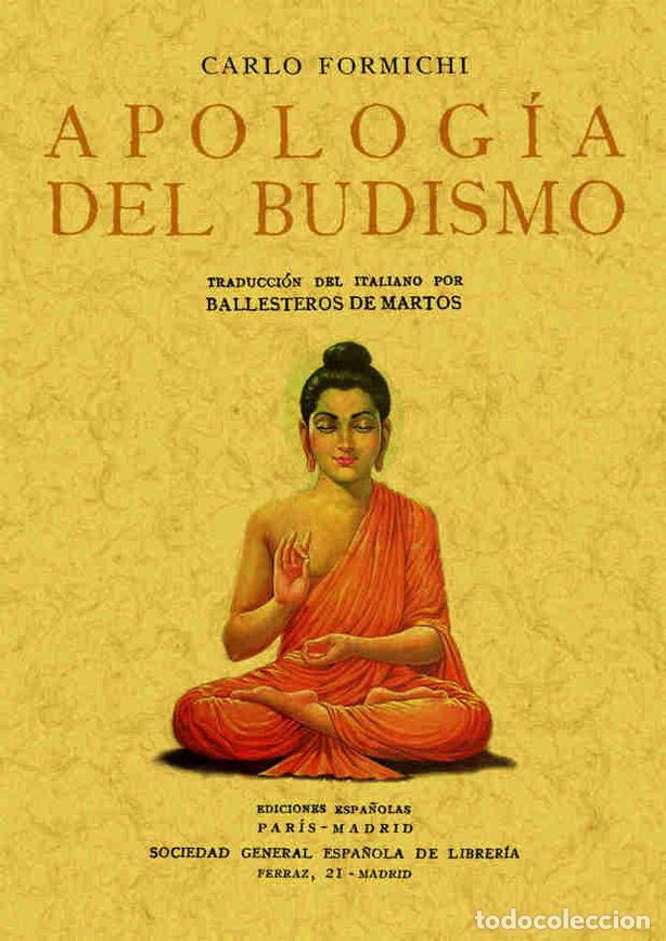 Livros: APOLOGIA DEL BUDISMO - FORMICHI, CARLO