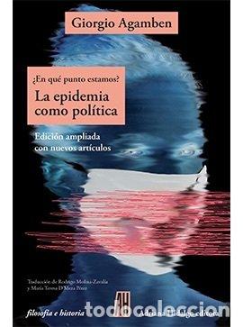 Libros: EPIDEMIA COMO POLITICA,LA - AGAMBEN, GIORGIO