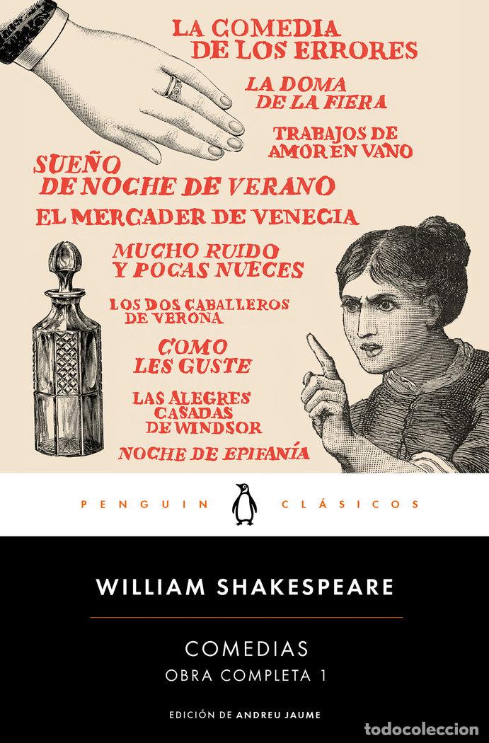 Libros: COMEDIAS OBRA COMPLETA 1 - SHAKESPEARE, WILLIAM
